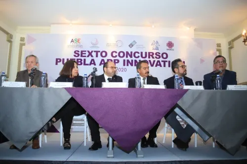 Presentan la convocatoria para el sexto concurso Puebla APP Inovation