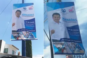 Leoncio Paisano promueve su imagen con recursos públicos