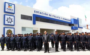 Moreno Valle inaugura estación de policía y bomberos en Chiapa
