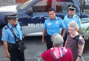 Seguridad Pública Estatal ubicó ilesa a turista extranjera extraviada en el Centro Histórico