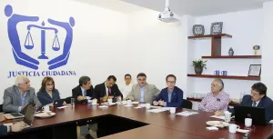 Luis Banck sostiene reunión con Justicia Ciudadana
