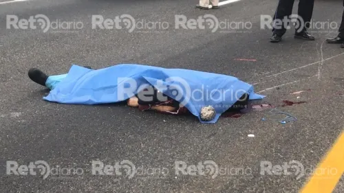 Motociclista muere tras quedarse dormido en la Puebla-Orizaba