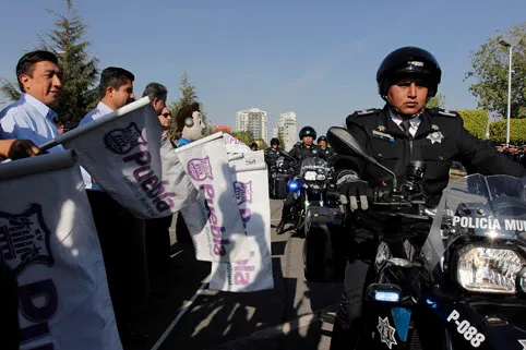 Cuerpos de seguridad municipal con nuevo equipo