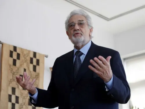 Tras aceptar acoso, cancelan conciertos de Plácido Domingo en teatro español