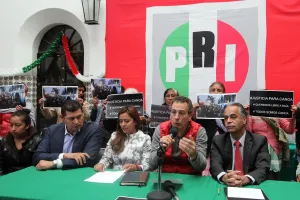 Diputados federales del PRI piden liberación de edil Canoa‏