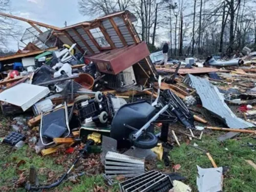 Van 11 muertos por tormentas en Estados Unidos
