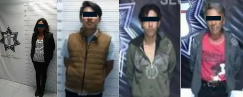 Seguridad Estatal aseguró a ocho personas por diversas faltas a la ley