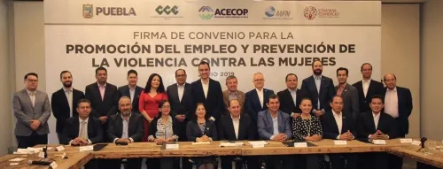 Gobierno y empresas promoverán empleo y acciones de prevención de violencia hacia mujeres