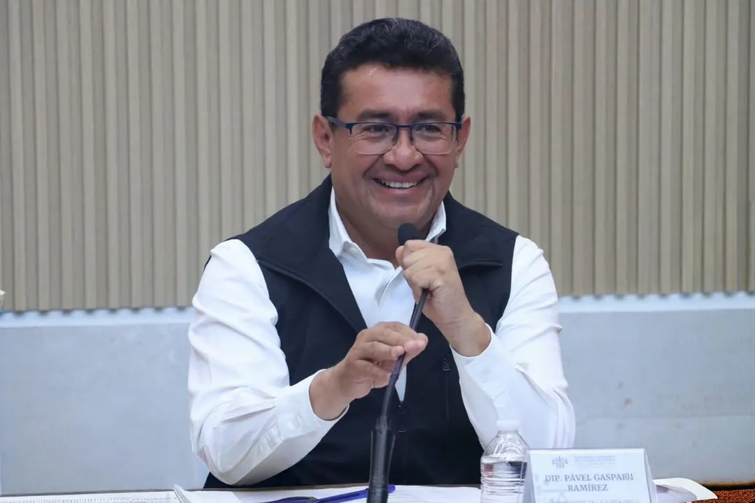 Pável Gaspar Ramírez, presidente del Congreso de Puebla. Foto: Especial