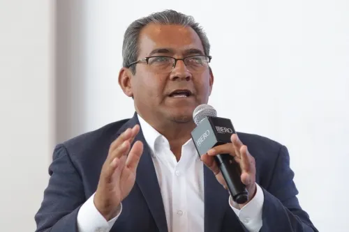 Jiménez Merino se comprometió a recuperar PROSPERA y ponerlo en marcha con recursos estatales