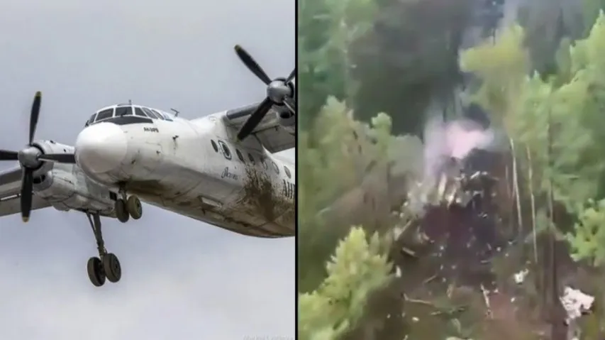 Tragedia aérea en Rusia: Mueren 49 personas al estrellarse avión Antonov An-24