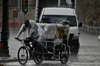 Para hoy, se esperan lluvias fuertes en la zona centro del país