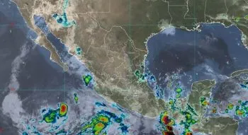 Continuarán las lluvias intensas sobre el sureste de México: Conagua