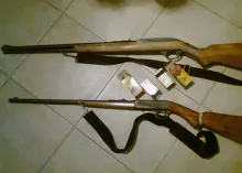 Aseguraron a sujetos con escopetas en San Pablo Anicano