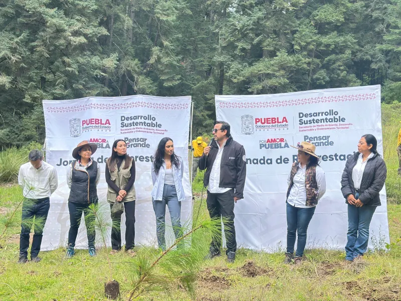 Con 94 mil plantas Gobierno de Puebla refuerza restauración del Atoyac