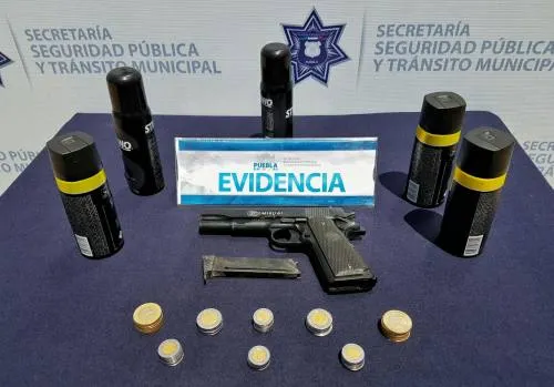 Detiene SSPTM a hombree por robo a Oxxo