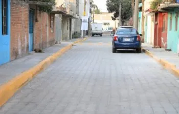 Estas son las vialidades reabiertas en la Junta auxiliar Ignacio Romero Vargas , tras trabajos de adoquinamiento