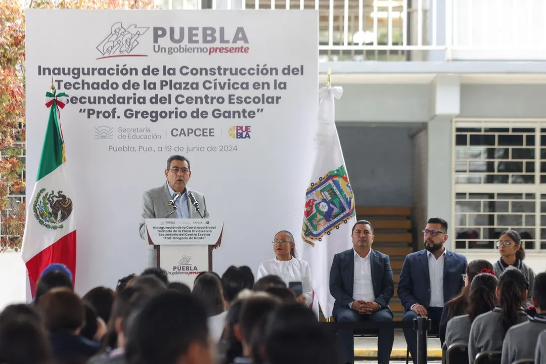 Inauguracion Techado Centro Escolar Gregorio De Gante