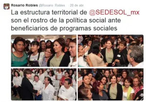 En total sigilo, secretaria Sedesol se reunió con beneficiarias de programas