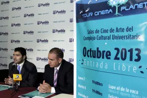 Presentan Tour Cinema Planeta del 7 al 11 de octubre en CCU BUAP