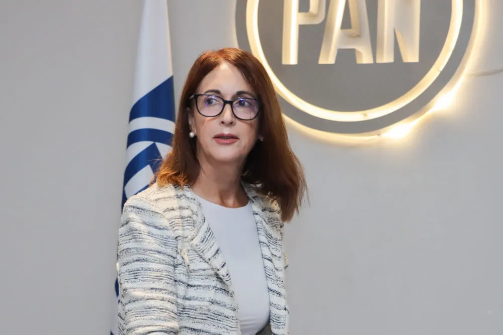 Augusta Díaz de Rivera, dirigente estatal del PAN Puebla