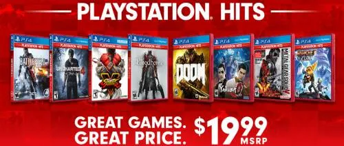 Conoce playstation hits, la nueva línea de juegos de ps4 a precios reducidos