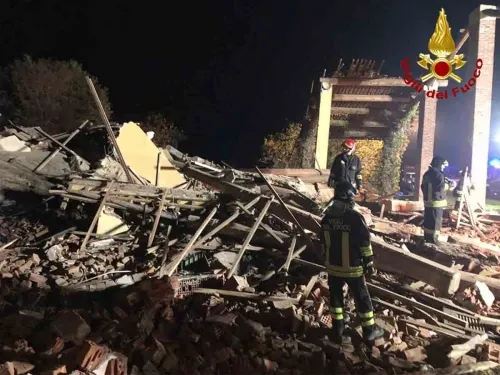 Explosión deja tres bomberos muertos en Italia
