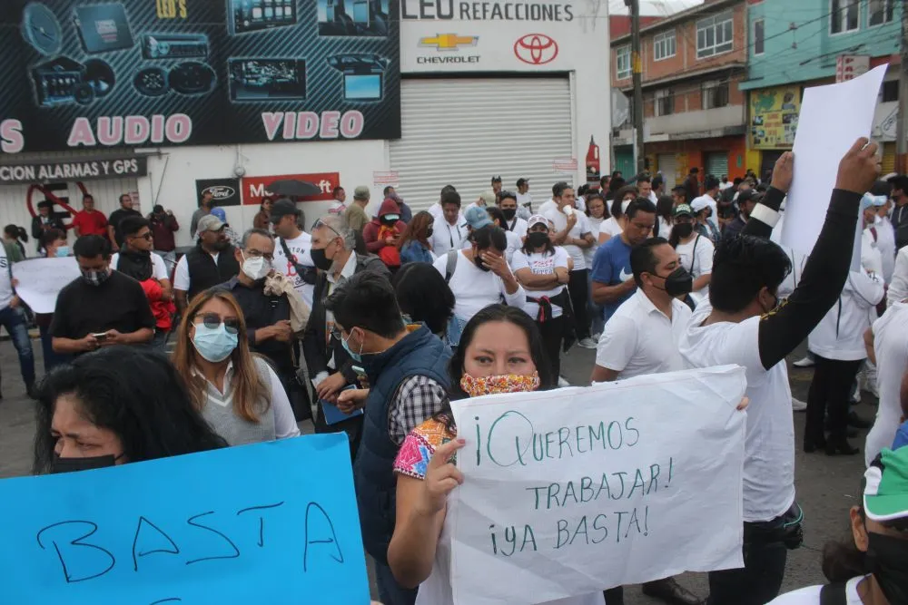 Piden diálogo con autoridades, locatarios de “la 46”