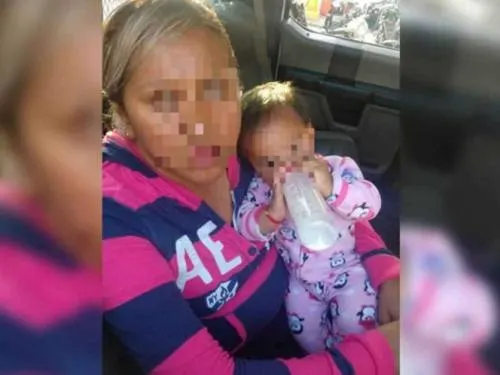 Joven detenida con bebé Nancy es la misma que aparece en video