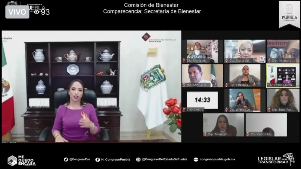 Ante comisiones de la LX Legislatura, se desahoga comparecencia de la Secretaría de Bienestar