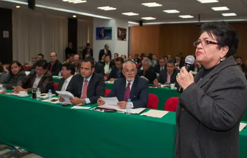 Se reúne el comité de legalidad y transparencia de la XXI Asamblea Nacional del PRI para examinar la