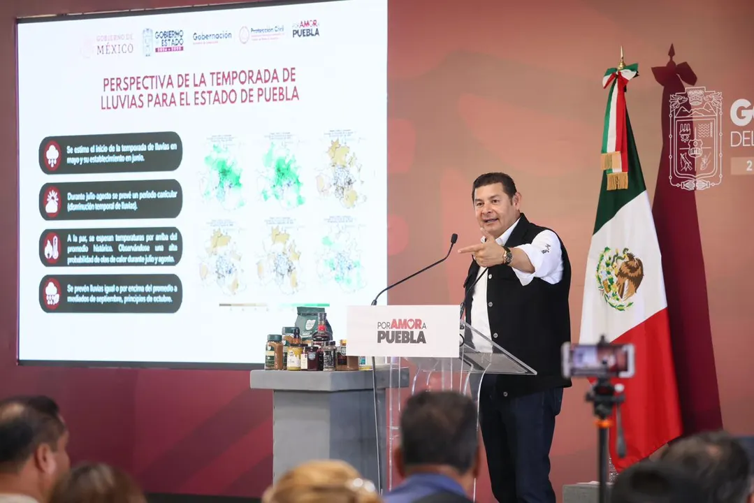 Puebla se prepara para lluvias intensas