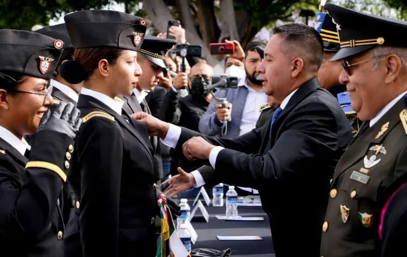 Ceremonia de los Niños Héroes en San Andrés