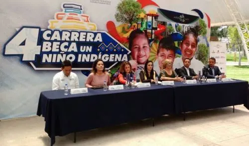 SSP y SEDIF presentan la cuarta carrera “Beca a un niñ@ indígena”