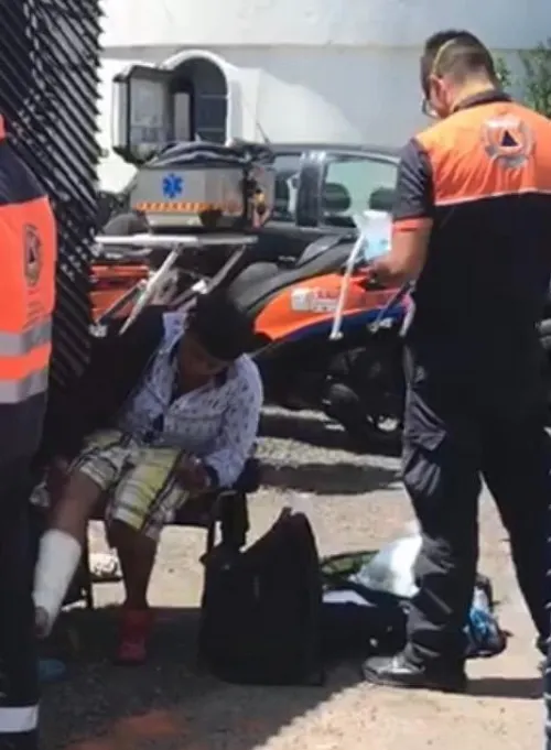 Queman con ácido a indigente en Loma Bella