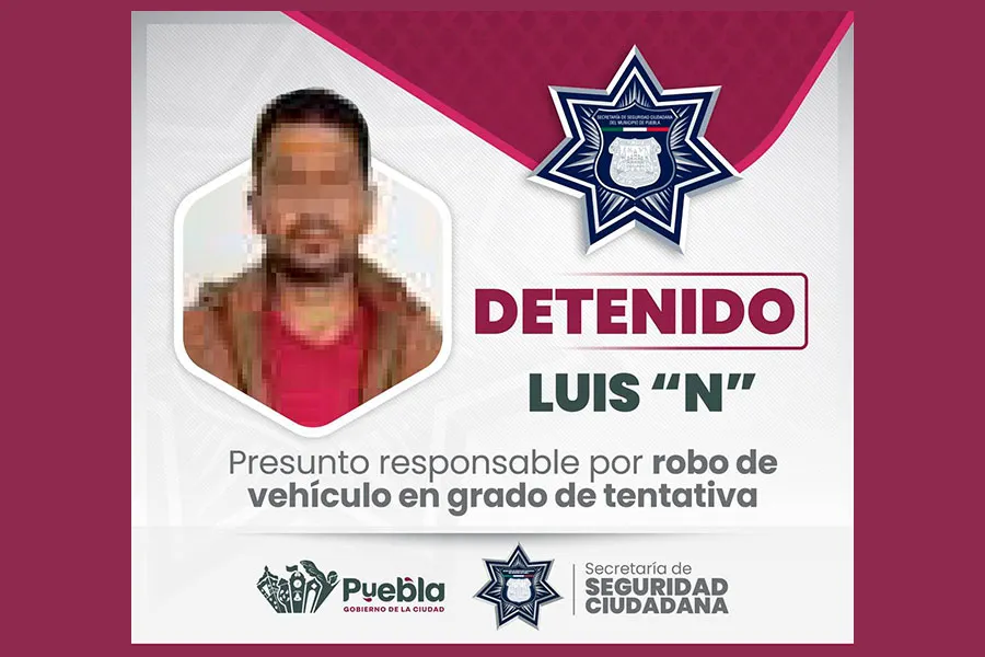 Luis N Dtn Robo De Vehiculo Grado De Tentativa