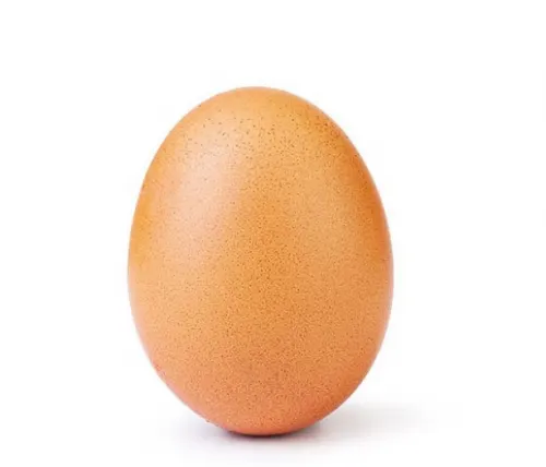 Este huevo es la imagen con más likes en instagram