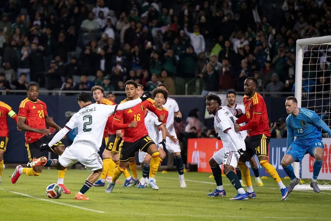 Seleccion Mexicana Vs Belgica