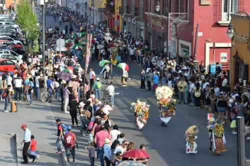 Registra carnaval de San Pedro Cholula saldo blanco