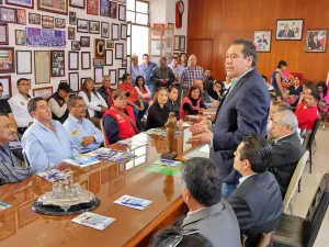 CTM Puebla rinde homenaje a Fidel Velázquez