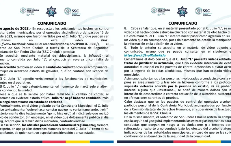 comunicado-ssc-sp-cholula-caso-lorenzini