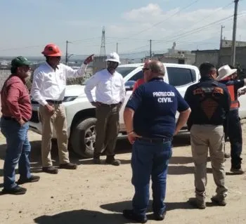 Supervisa Protección Civil Municipal derecho de vía en zona de ductos de gas natural