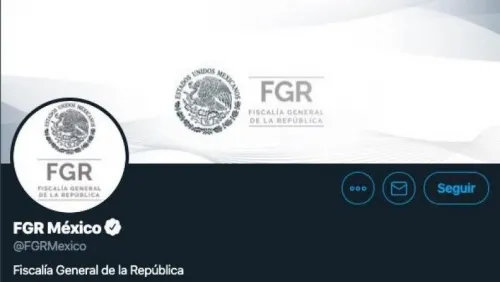 Responde FGR a critica contra AMLO desde cuenta oficial en Twitter
