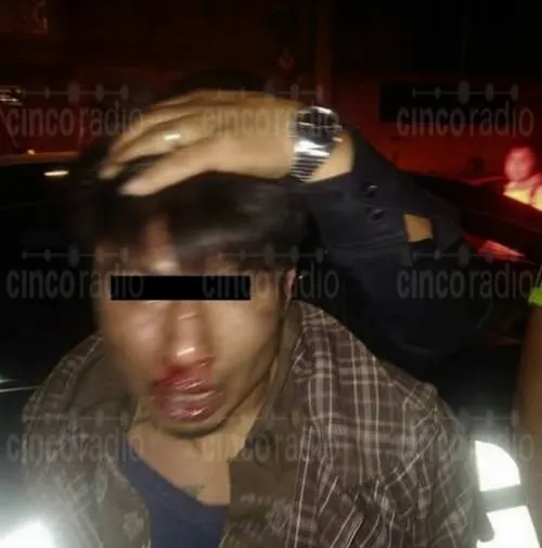 Detienen y golpean asaltante en la colonia 20 de Noviembre