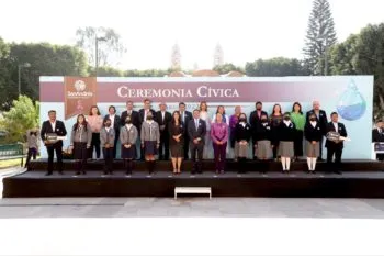 Encabeza Edmundo Tlatehui Ceremonia Cívica de marzo