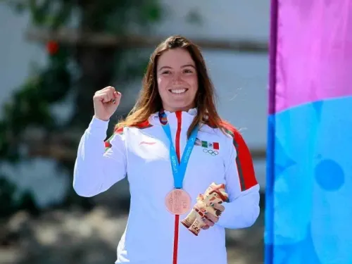 La poblana Sofía Reinoso cierra canotaje con bronce en los Panamericanos