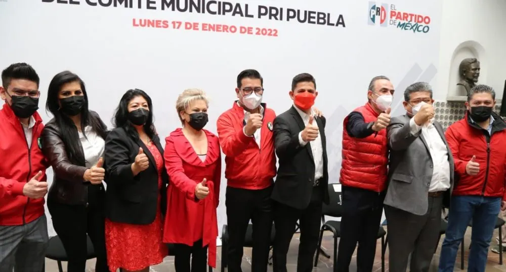 Llegan Sebastián Hernández y Rocío Toxqui como líderes del PRI municipal