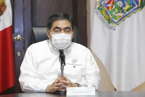 Claudia Rivera quiere pleito y no se lo voy a dar advirtió el gobernador Luis Miguel Barbosa