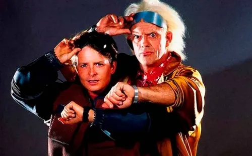 A 35 años de Volver al Futuro, Michael J. Fox y Christopher Lloyd se reencuentran