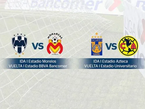 Así quedan las semifinales del Apertura 2017